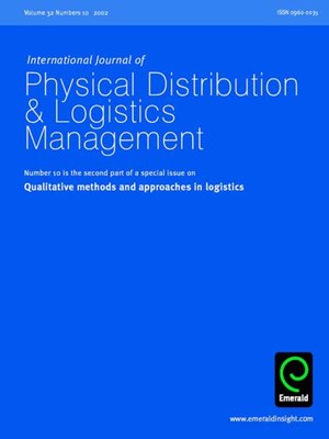 cover image of International Journal of Physical Distribution & Logistics Management, Volume 32, Issue 10